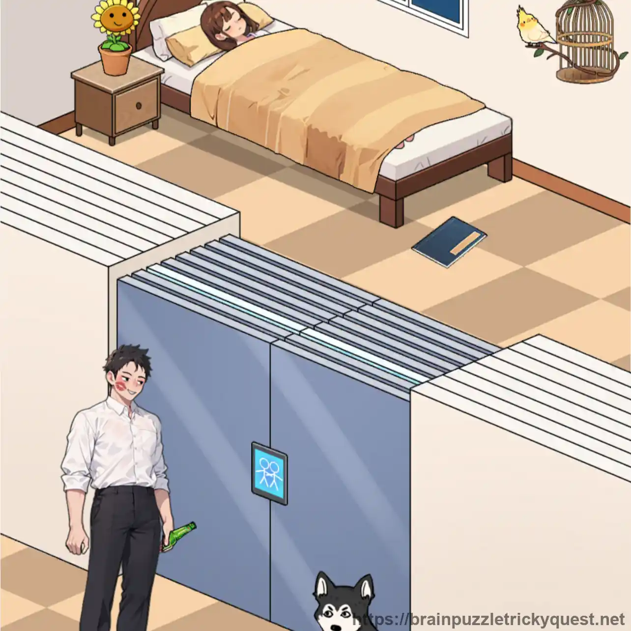 Brain Puzzle Tricky Quest Level 104 Solution Guide