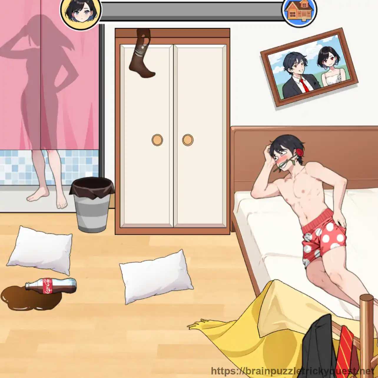 Brain Puzzle Tricky Quest Level 136 Solution Guide