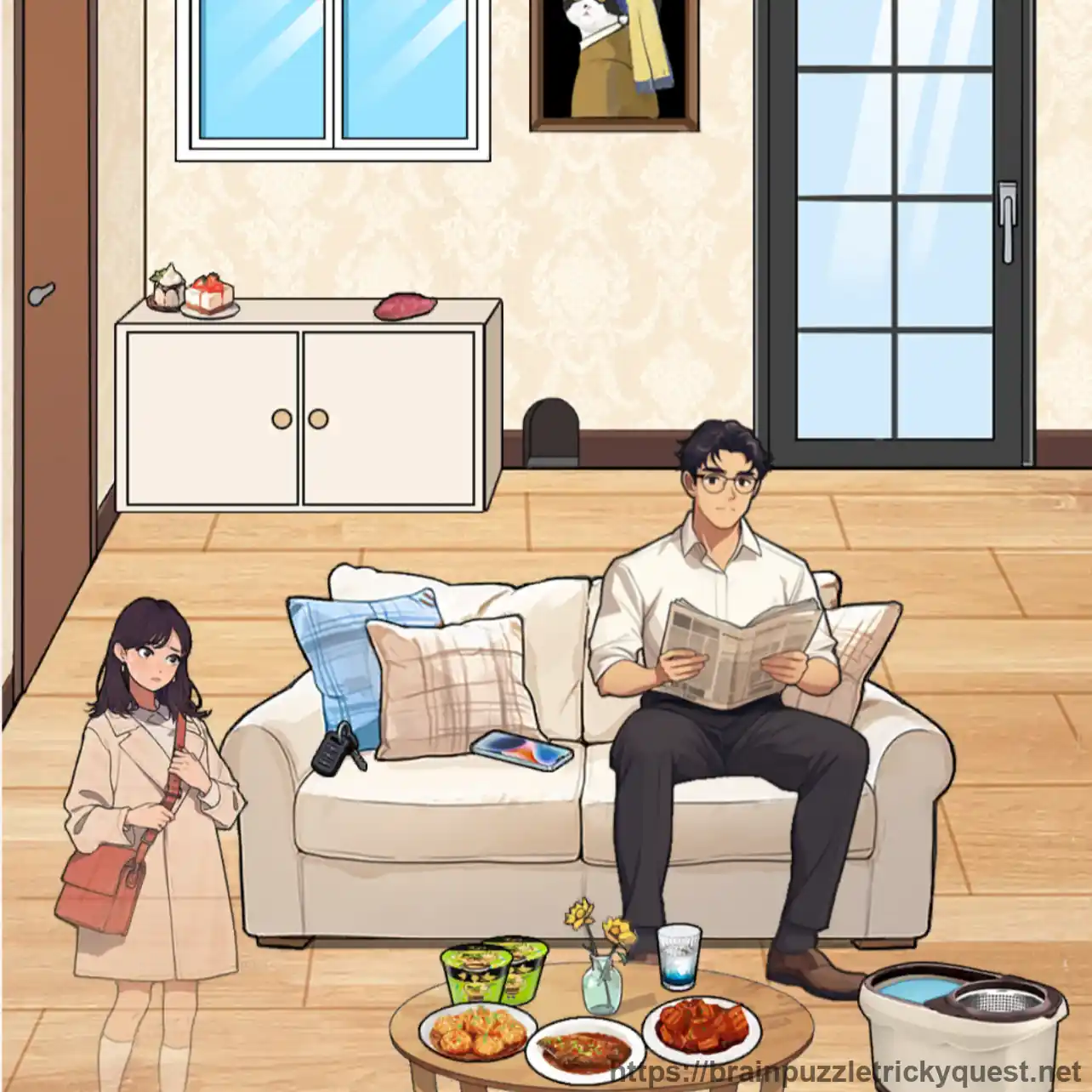 Brain Puzzle Level 62